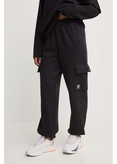Adidas originals pantaloni de trening culoarea negru neted iy9689