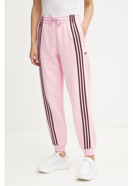 Adidas originals pantaloni de trening culoarea roz modelator jn8281