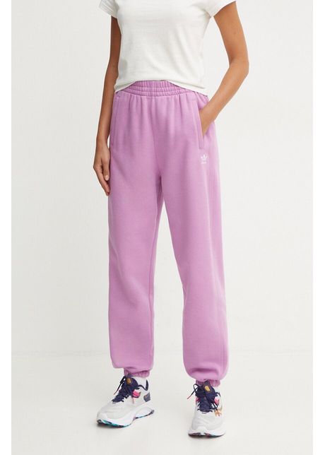 Adidas originals pantaloni de trening culoarea roz neted iy9642