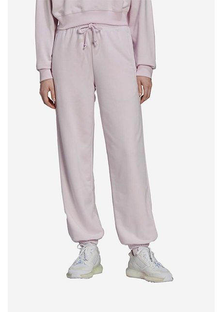 Adidas originals pantaloni de trening culoarea violet hu1621 violet