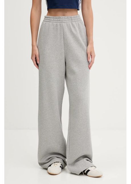 adidas Originals pantaloni de trening din bumbac Essentials culoarea gri, melanj, JW2811