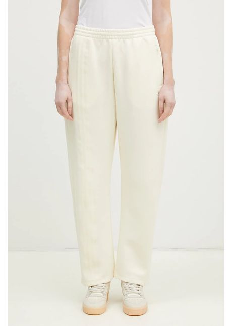 Adidas originals pantaloni de trening din bumbac os sweatpant culoarea bej uni jj0943