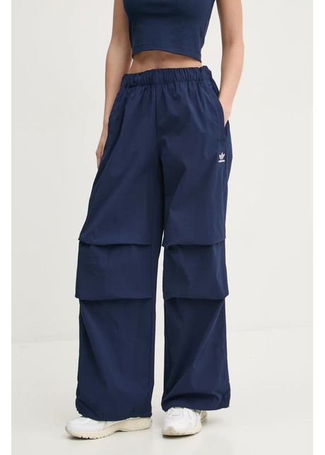 Adidas originals pantaloni de trening essential culoarea albastru marin uni jd0784