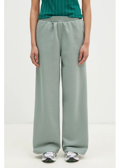 Adidas originals pantaloni de trening essential culoarea verde uni jm1090