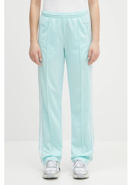 Adidas originals pantaloni de trening firebird tp culoarea turcoaz cu imprimeu jc8287