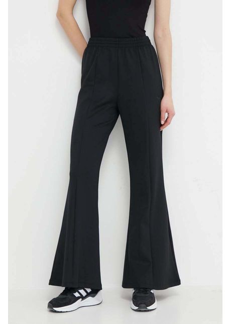 Adidas originals pantaloni de trening flared culoarea negru uni it9240