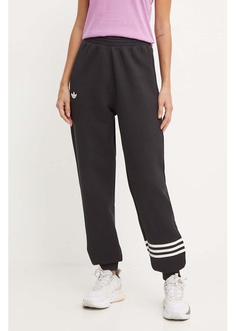 Adidas originals pantaloni de trening neuclassics culoarea negru cu imprimeu iw5605