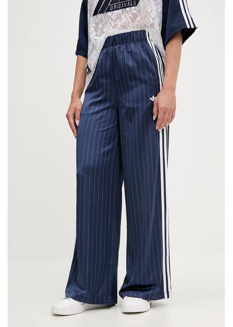 adidas Originals pantaloni de trening Pants culoarea bleumarin, cu imprimeu, KD2296