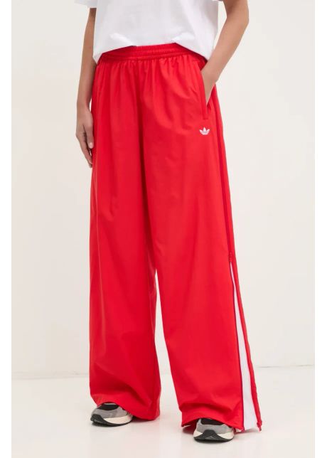 Adidas originals pantaloni de trening woven tp femei culoarea rosu neted jx9205