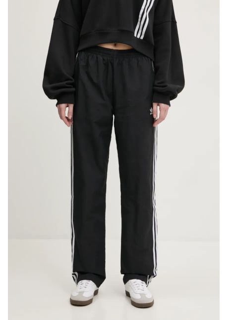 Adidas originals pantaloni de trening woven track pant culoarea negru cu imprimeu jd5335