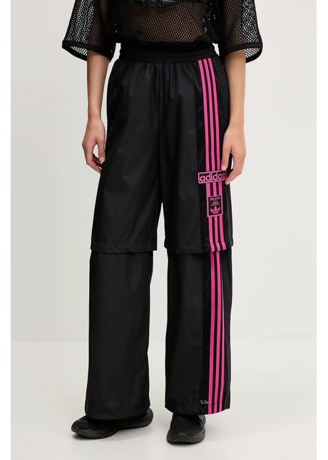 Adidas originals pantaloni de trening woven trackpant culoarea negru cu imprimeu jd0088