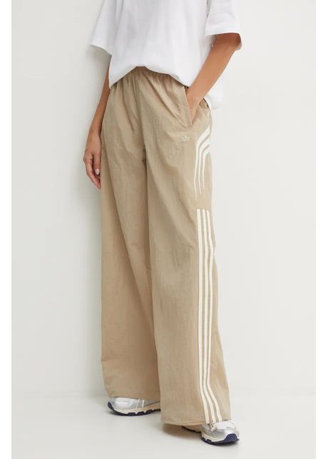 Adidas originals pantaloni femei culoarea bej modelator iy9240