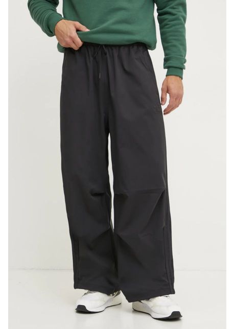 Adidas originals pantaloni parachute pant barbati culoarea negru neted iy2075