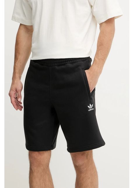 Adidas originals pantaloni scur i essentials culoarea negru ir7821
