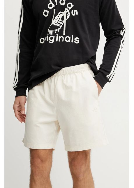 Adidas originals pantaloni scurti din bumbac essential barbati culoarea bej jd2461