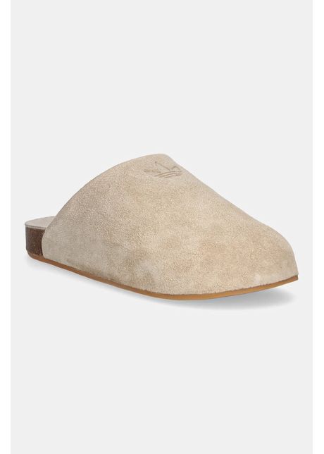 adidas Originals papuci din piele Adimule culoarea bej, JP8730