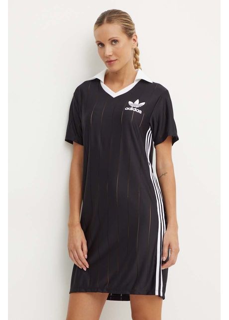 Adidas originals rochie culoarea negru mini drept ix5510