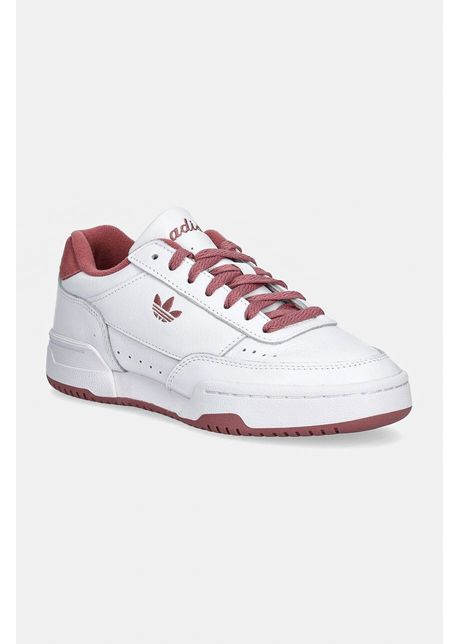 Adidas originals sneakers din piele court super culoarea alb if9420