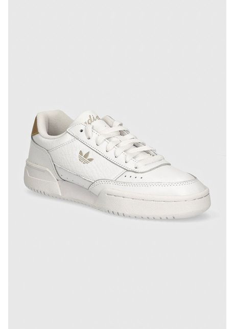 Adidas originals sneakers din piele court super culoarea alb if9432