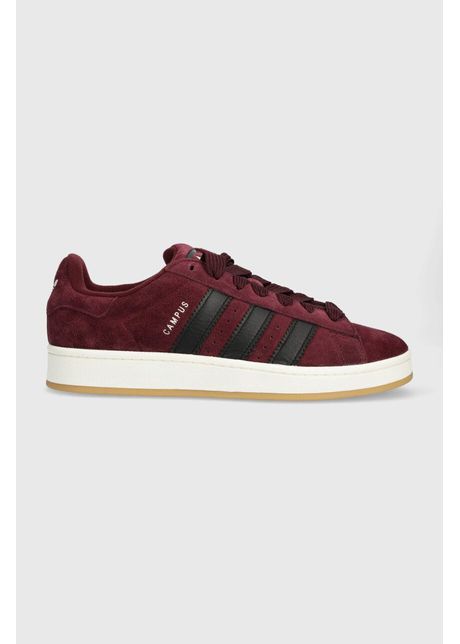 Adidas originals sneakers din piele ntoars campus 00s culoarea bordo if8765