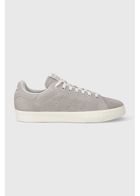 Adidas originals sneakers din piele ntoars stan smith cs culoarea gri id2040