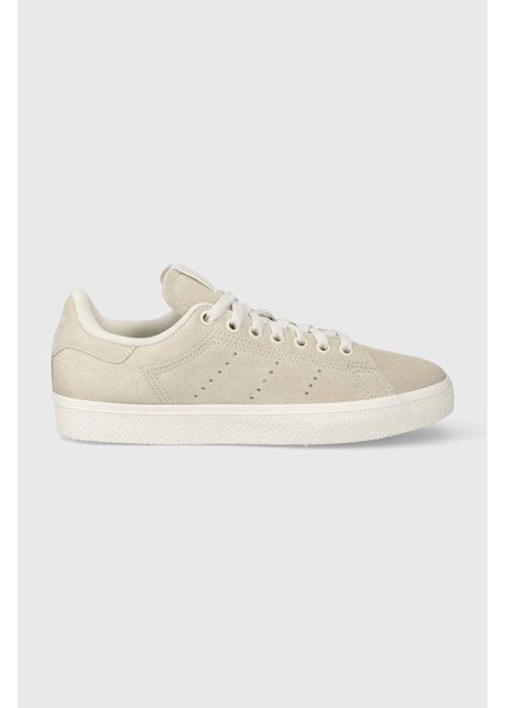Adidas originals sneakers din piele ntoars stan smith cs w culoarea bej ig0344