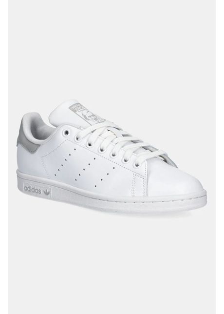 Adidas originals sneakers din piele stan smith culoarea alb jh9710