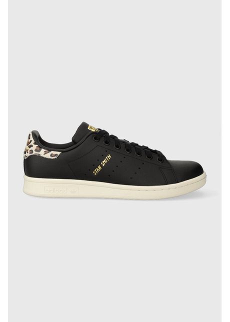 Adidas originals sneakers din piele stan smith culoarea negru ie4633