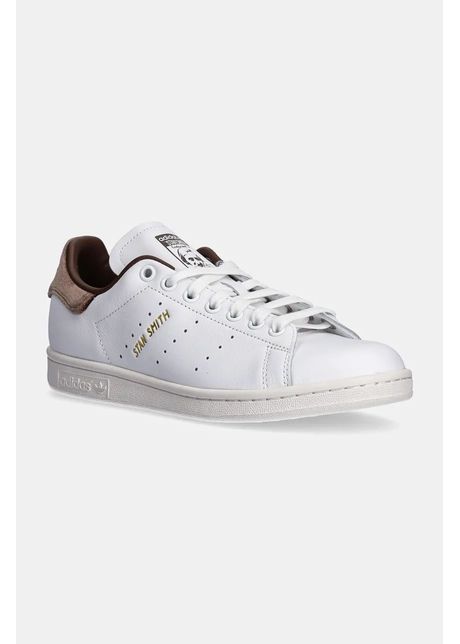 Adidas originals sneakers din piele stan smith w culoarea alb if7003