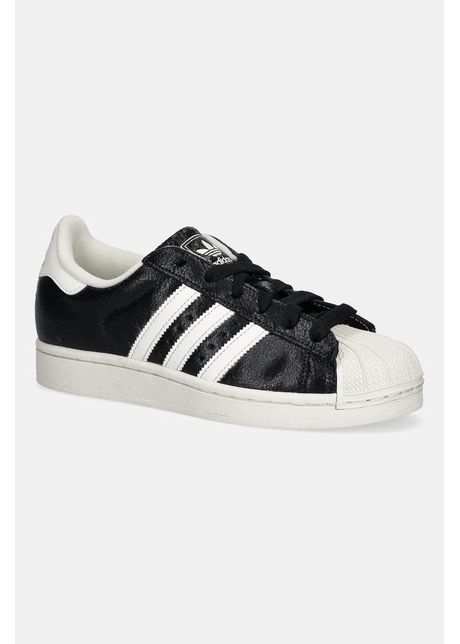 adidas Originals sneakers din piele Superstar II culoarea negru, JS4014