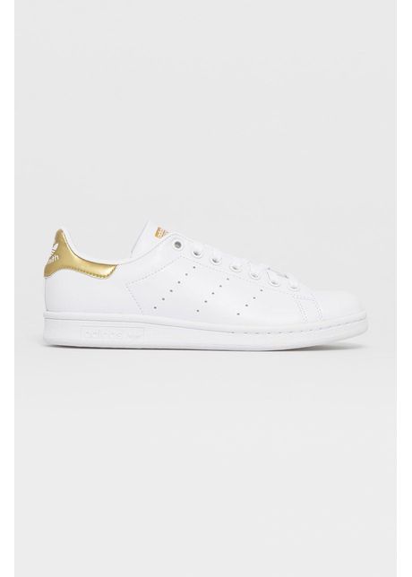 Adidas originals sneakers g58184 culoarea alb cu toc plat g58184 wht gldm