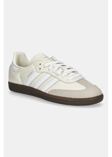 Adidas originals sneakers samba og w femei culoarea bej jr8166