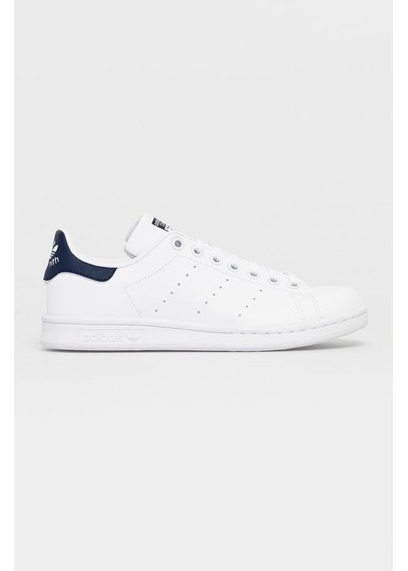 Adidas originals sneakers stan smith culoarea alb cu toc plat h68621