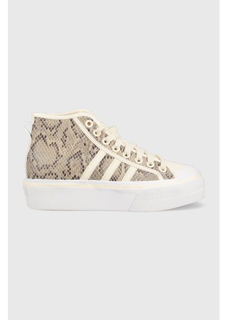 Adidas originals teni i nizza femei culoarea bej hq1981 wonwhi won