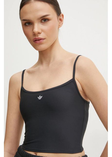 Adidas originals top essentials tank femei culoarea negru jg1016