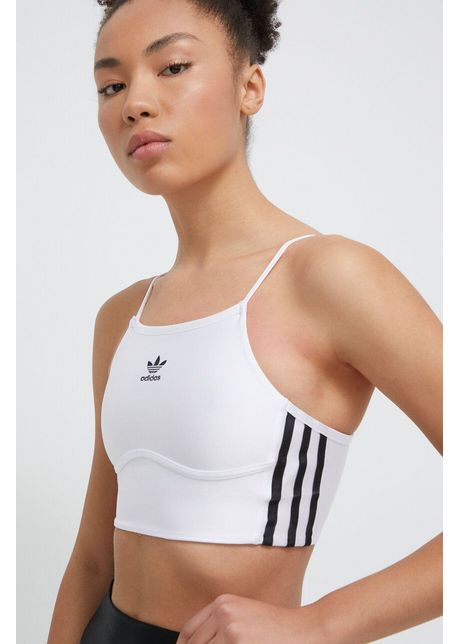 Adidas originals top femei culoarea alb in8365