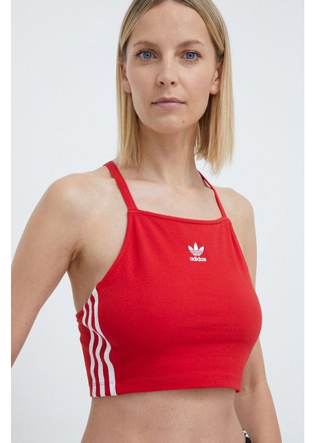 Adidas originals top femei culoarea ro u in8379