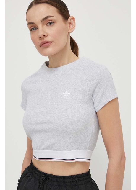 Adidas originals tricou femei culoarea gri is2318