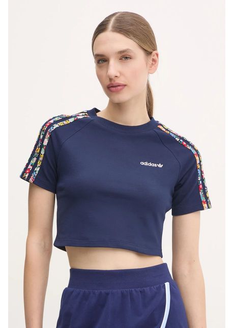 Adidas originals tricou liberty femei culoarea albastru marin jc7788