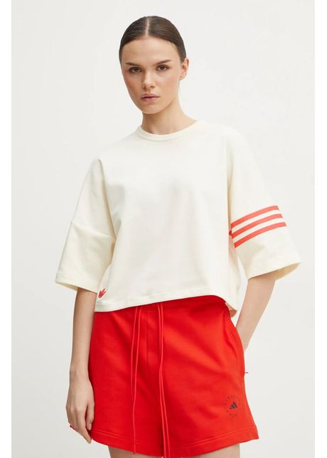 Adidas originals tricou neuclassics femei culoarea bej ji8512