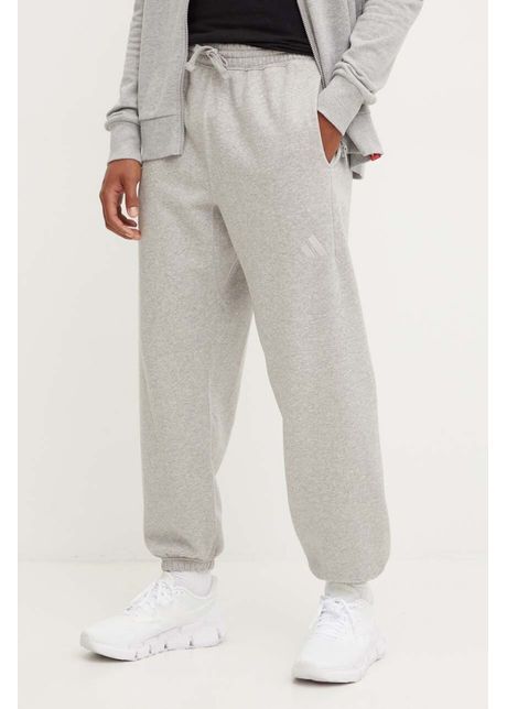 Adidas pantaloni all szn barbati culoarea gri melanj iy4125
