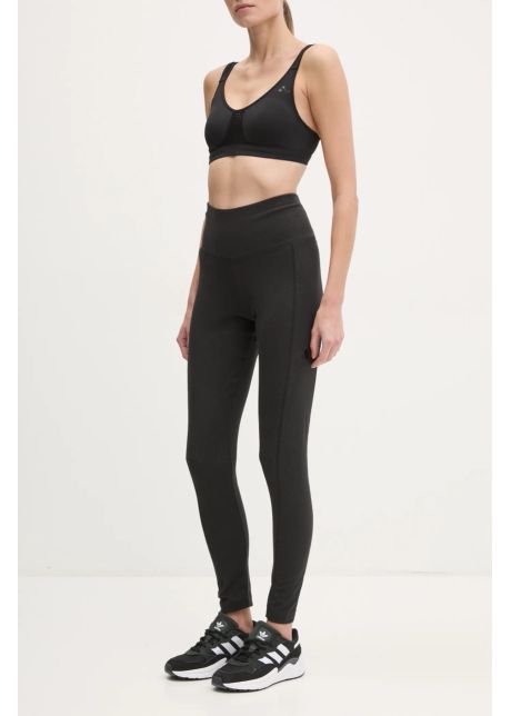 Adidas pantaloni all szn rib femei culoarea negru uni jj1249