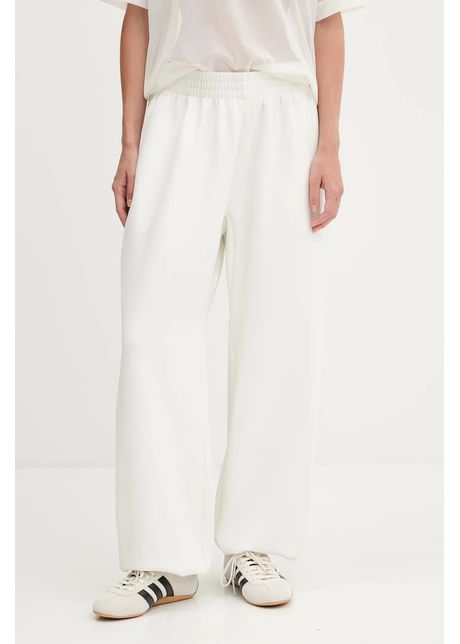 adidas pantaloni de trening All SZN culoarea bej, uni, JV9896