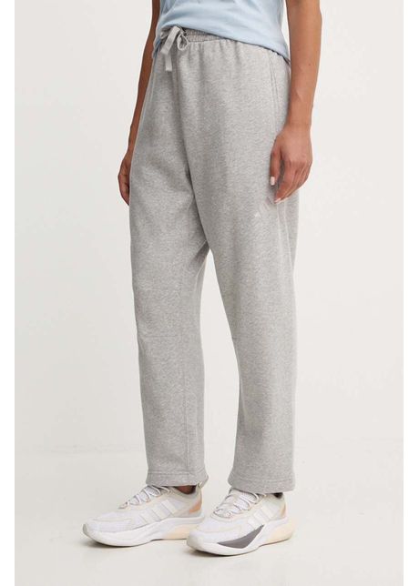 Adidas pantaloni de trening all szn culoarea gri melanj iy6751