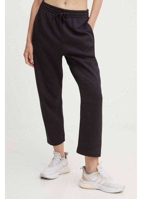 Adidas pantaloni de trening all szn culoarea negru neted iw1027