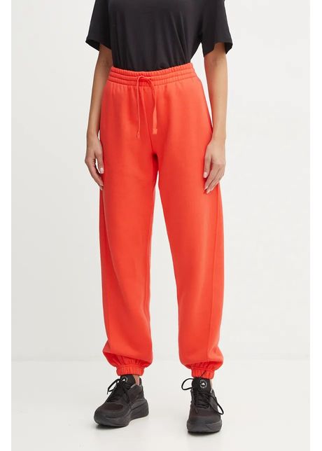 Adidas pantaloni de trening all szn culoarea portocaliu neted iy6776