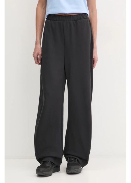 Adidas pantaloni de trening city escape culoarea negru neted jf3415