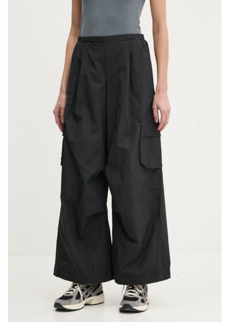 Adidas pantaloni de trening city escape culoarea negru neted jy0514