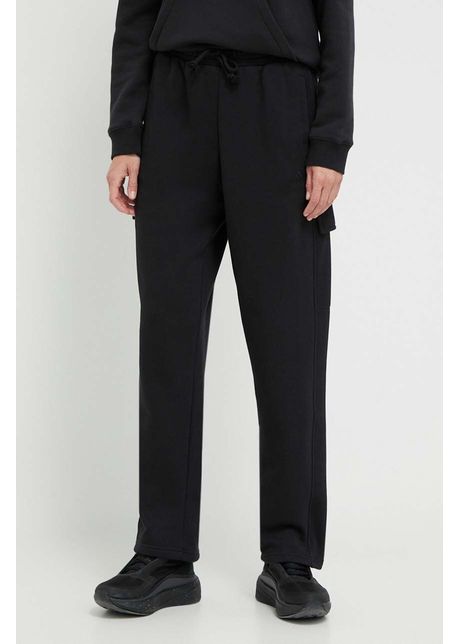 adidas pantaloni de trening culoarea negru, uni IW1215