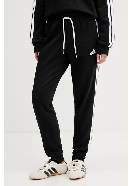adidas pantaloni de trening Essentials culoarea negru, cu imprimeu, JX2543